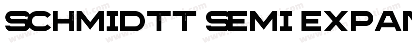 Schmidtt Semi Expanded Regular字体转换